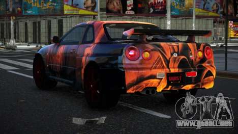 Nissan Skyline R34 Vinor S14 para GTA 4