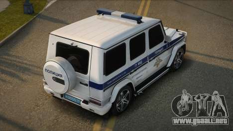 Mercedes-Benz G55 AMG (G-Class) Russian Police para GTA San Andreas