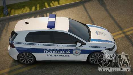 2026 Volkswagen Golf VIII Policija para GTA San Andreas
