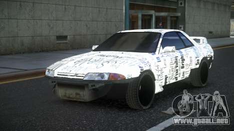 Nissan Skyline R32 Daisow S8 para GTA 4