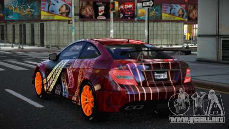 Mercedes-Benz C63 AMG Ryphe S5 para GTA 4