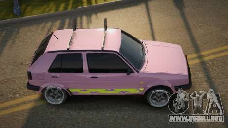 Volkswagen Golf Mk2 (Camber Style) para GTA San Andreas