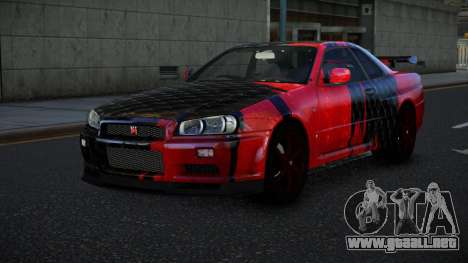 Nissan Skyline R34 Vinor S12 para GTA 4