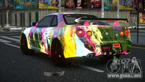 Nissan Skyline R34 Vinor S4 para GTA 4