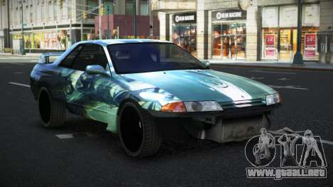 Nissan Skyline R32 Daisow S10 para GTA 4
