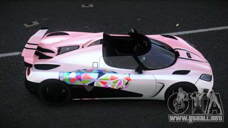 Koenigsegg Agera Lamroc S14 para GTA 4
