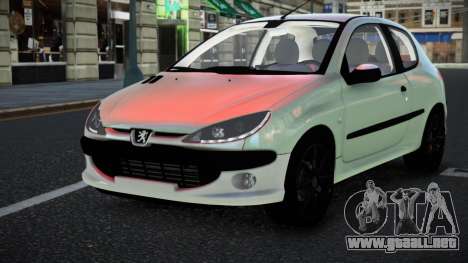 Peugeot 206 Lahvifelo para GTA 4