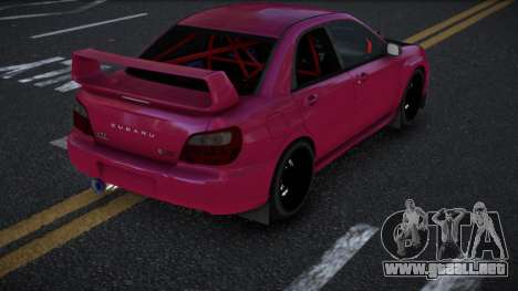 Subaru Impreza Fejubasa para GTA 4