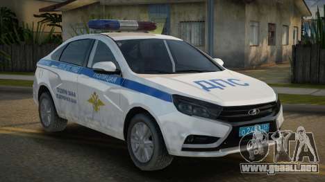 2017 Lada Vesta DPS para GTA San Andreas