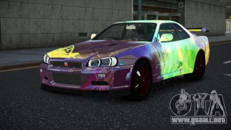Nissan Skyline R34 Vinor S7 para GTA 4