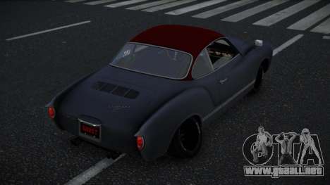 Volkswagen Karmann-Ghia Zubla para GTA 4