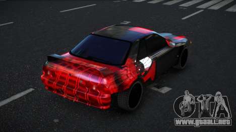Nissan Skyline R32 Daisow S6 para GTA 4
