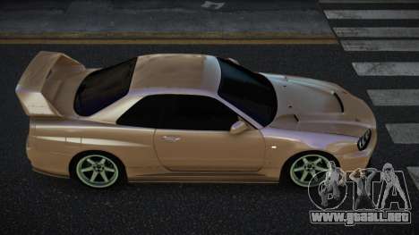 Nissan Skyline R34 Lekcibi para GTA 4