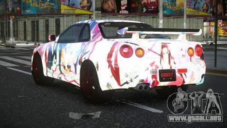 Nissan Skyline R34 Vinor S2 para GTA 4