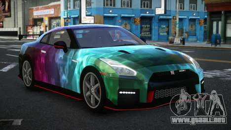 Nissan GT-R R35 Jexco S7 para GTA 4