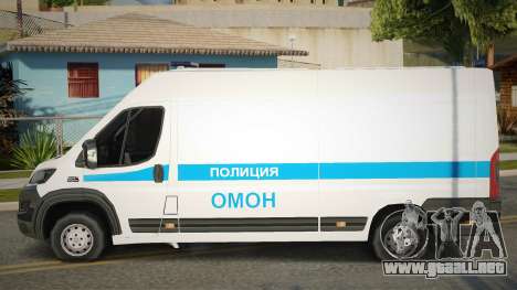 2021 Fiat Ducato Omon para GTA San Andreas