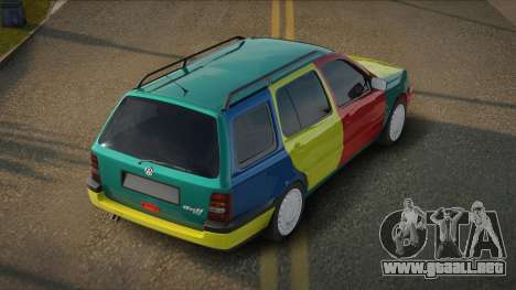 1998 Volkswagen Golf Mk3 Variant Harlequin para GTA San Andreas