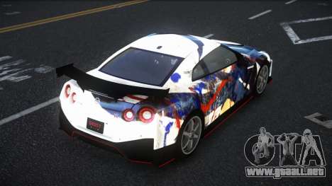 Nissan GT-R R35 Jexco S6 para GTA 4