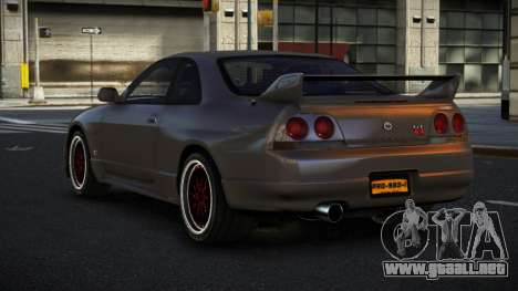 Nissan Skyline R33 Peluvuxoq para GTA 4