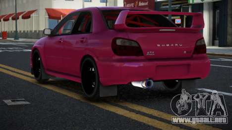 Subaru Impreza Fejubasa para GTA 4