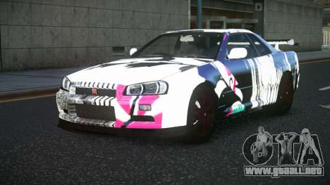 Nissan Skyline R34 Vinor S10 para GTA 4