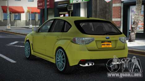 Subaru Impreza Venli para GTA 4