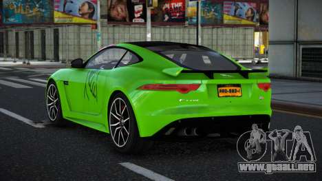 Jaguar F-Type Zieron S13 para GTA 4