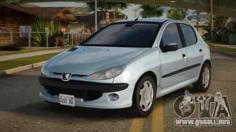 Peugeot 206 AT 4 Door (type6) para GTA San Andreas