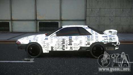 Nissan Skyline R32 Daisow S8 para GTA 4