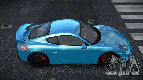 Porsche Cayman GT4 Zeblose para GTA 4