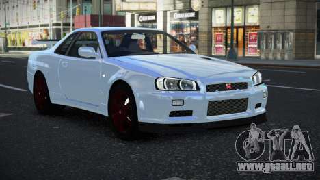 Nissan Skyline R34 Vinor para GTA 4