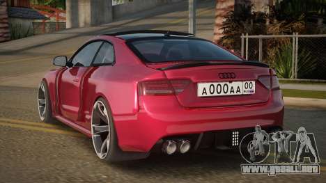 Audi RS5 Black HQ para GTA San Andreas