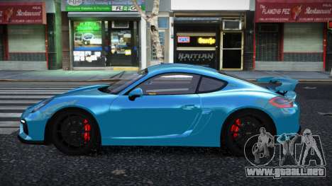 Porsche Cayman GT4 Zeblose para GTA 4