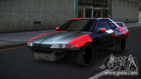 Nissan Skyline R32 Daisow S6 para GTA 4
