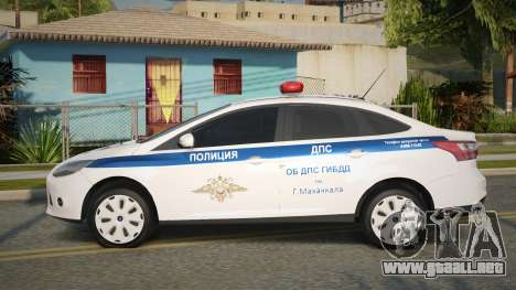 Ford Focus Traffic Police (DPS) para GTA San Andreas