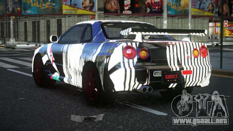 Nissan Skyline R34 Vinor S10 para GTA 4