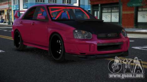 Subaru Impreza Fejubasa para GTA 4