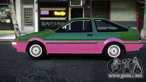 Toyota AE86 Ayem para GTA 4