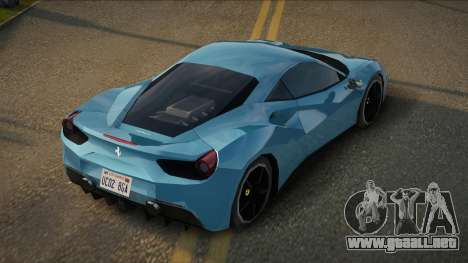 2015 Ferrari 488 GTB para GTA San Andreas