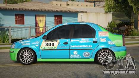 2004 Dacia Logan 24h Nurburgring para GTA San Andreas