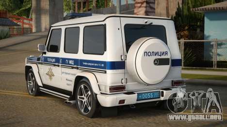 Mercedes-Benz G55 AMG (G-Class) Russian Police para GTA San Andreas