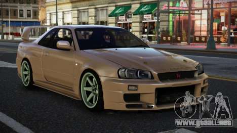 Nissan Skyline R34 Lekcibi para GTA 4
