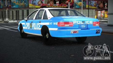 Chevrolet Caprice Daftimeta para GTA 4