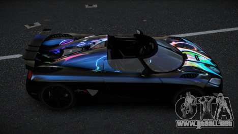 Koenigsegg Agera Lamroc S8 para GTA 4