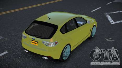 Subaru Impreza Venli para GTA 4