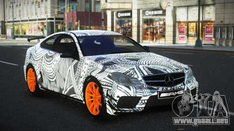 Mercedes-Benz C63 AMG Ryphe S1 para GTA 4