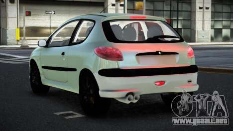 Peugeot 206 Lahvifelo para GTA 4