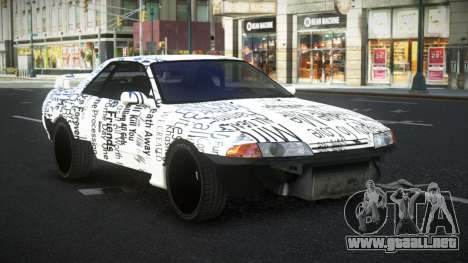 Nissan Skyline R32 Daisow S8 para GTA 4