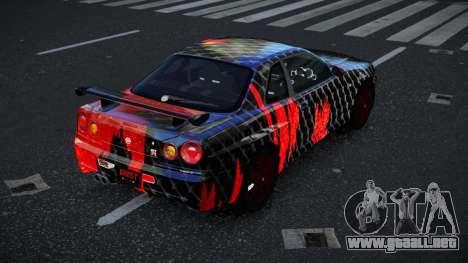Nissan Skyline R34 Vinor S12 para GTA 4