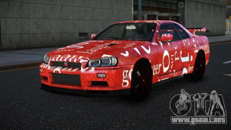 Nissan Skyline R34 Vinor S13 para GTA 4
